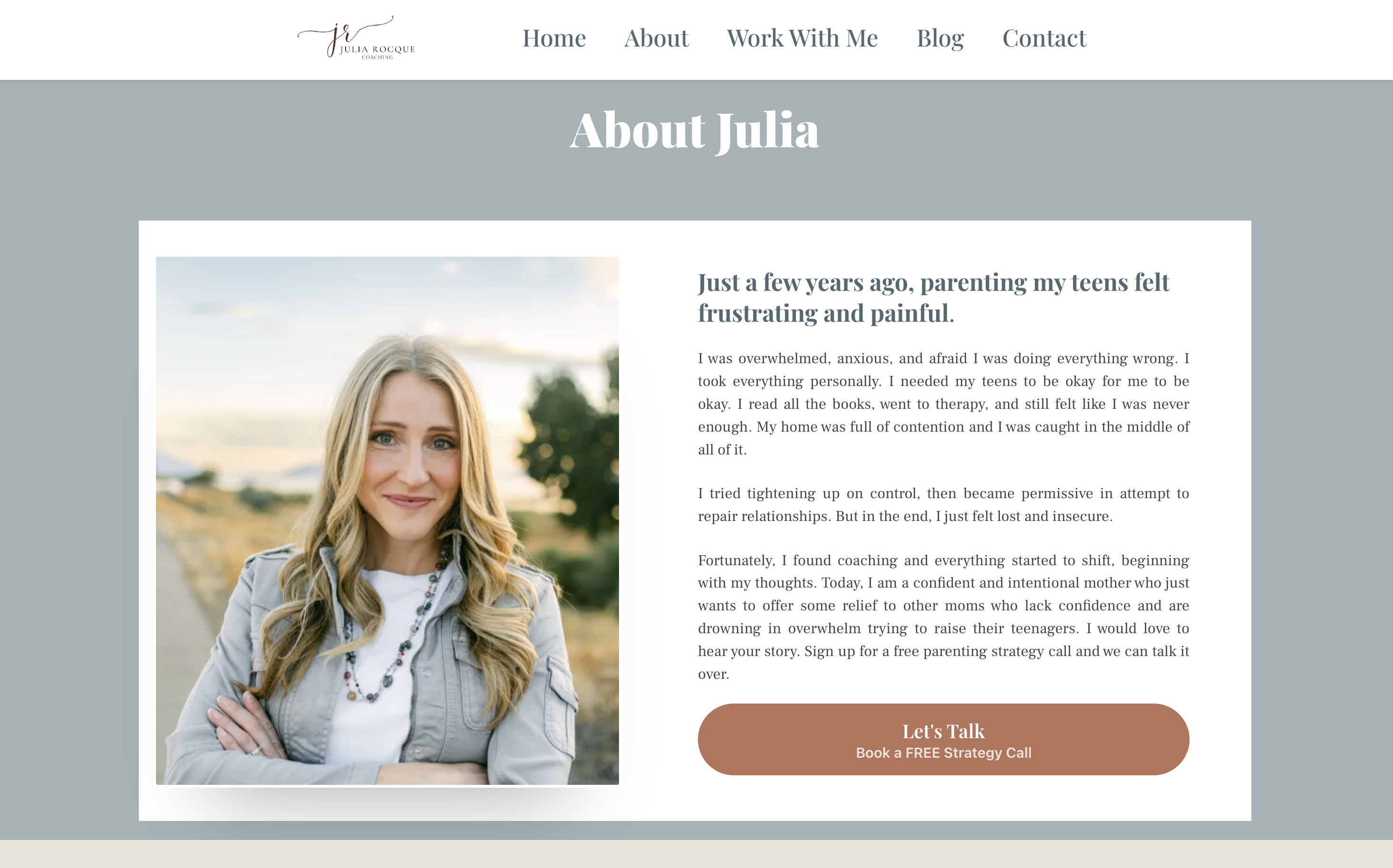 Julia's Website